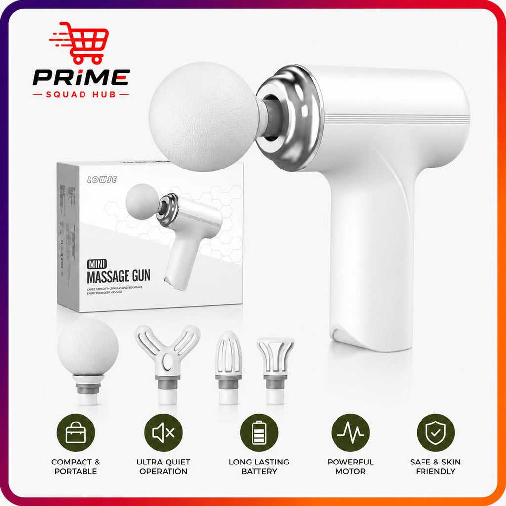 Massage Gun Rechargeable Wireless Muscle Relaxation Massager